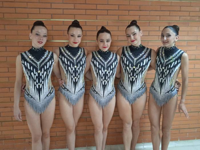 Euskadiko Txapelketarekin bukatu dute denboraldia Loretokiko gimnastek
