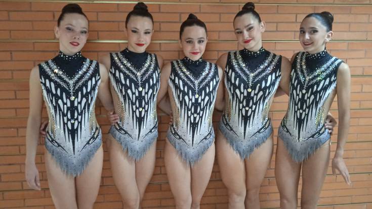 Euskadiko Txapelketarekin bukatu dute denboraldia Loretokiko gimnastek
