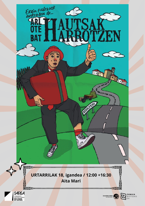 Ikuskizuna: Ekain pailazoaren 'Arlote bat hautsak harrotzen'