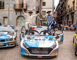 Aitzol Apalantzak eta Aritz Uzkudunek irabazi dute Erniope rallysprinta
