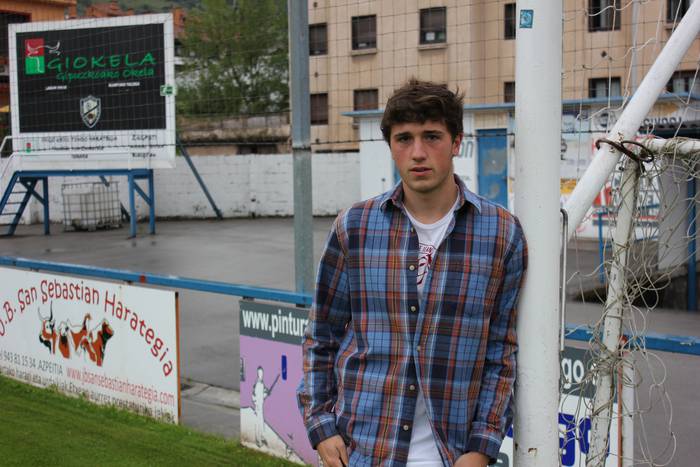 Ignacio Otaño azpeitiarra, Tenenire B futbol taldera