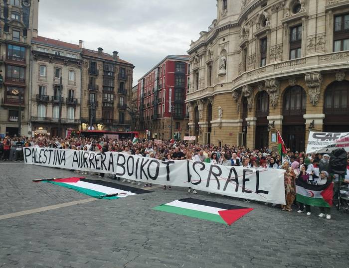 Zarautz Palestinarekin herri ekimenak mobilizazioa deitu du ostegunerako