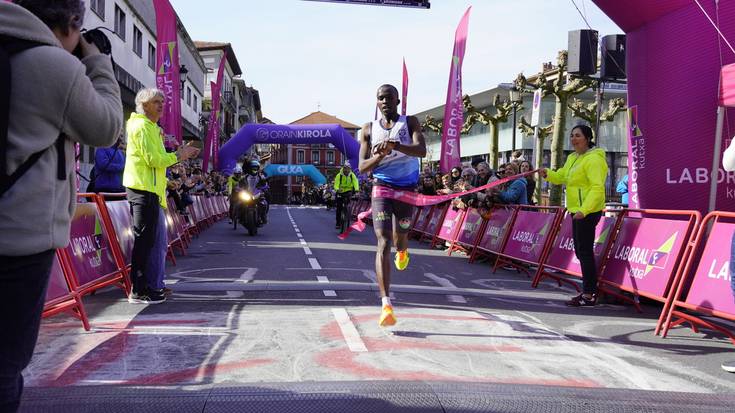 Cheruiyot eta Kipkoech keniarrak izan dira Urolako Trenaren maratoi erdiko azkarrenak