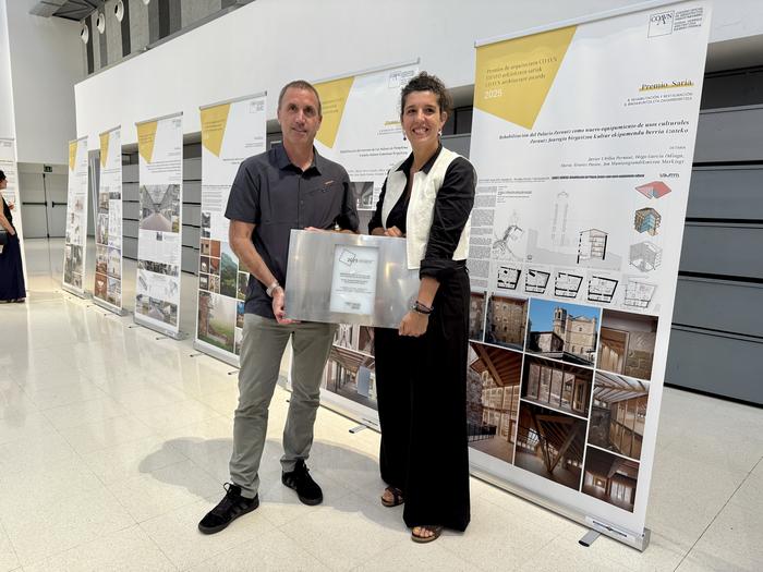 Zarautz jauregiaren eraberritze lana saritu du Euskal Herriko Arkitektoen Elkargoak