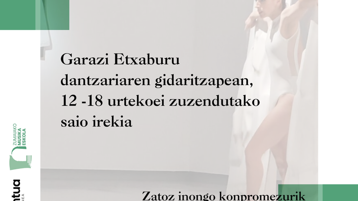 Dantza garaikideko saio irekia