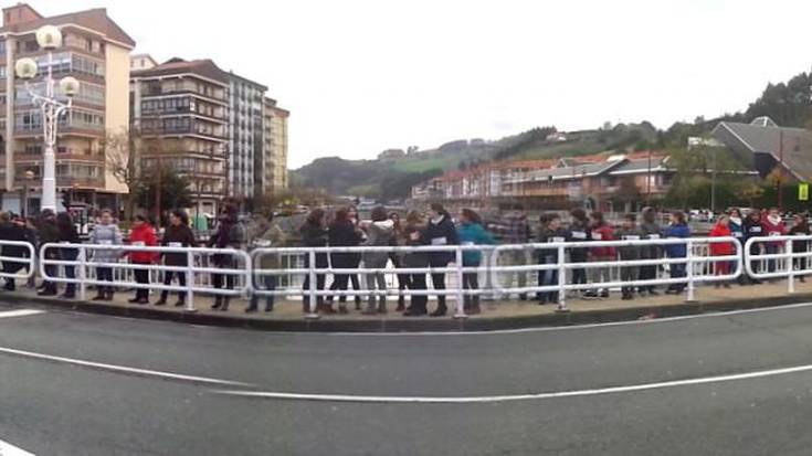 Argazkia: Giza katea indarkeriaren aurka