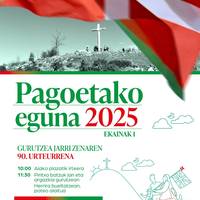 EAJren ospakizuna Pagoeta Egunean