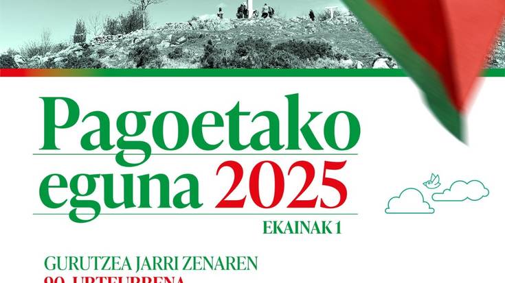 EAJren ospakizuna Pagoeta Egunean