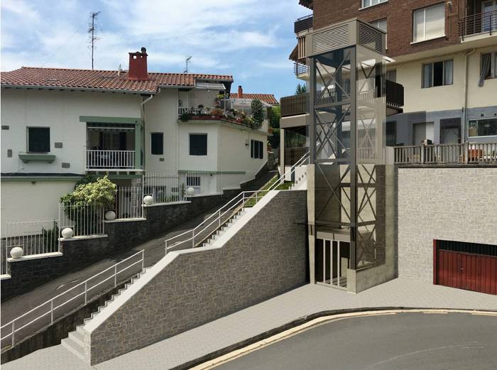 Construcciones Moyua SL enpresak egingo du Arana eta Arana Goikoa arteko igogailua