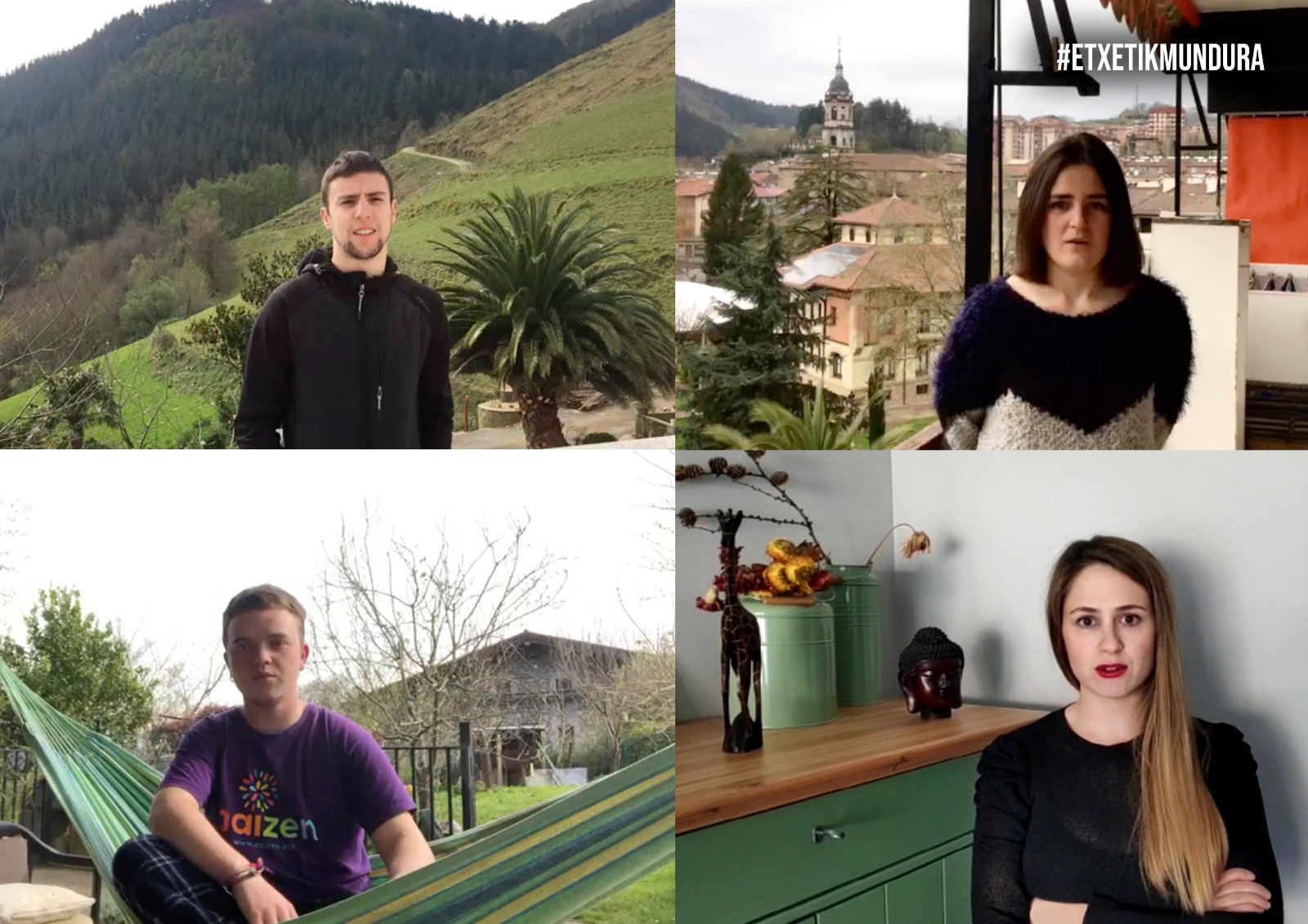 Erniarraitzeko bertsolariak puntu-erantzunetan ariko dira gaur, #EtxetikMundura saioan
