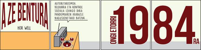 'Ongi etorri 1984ra', Enoken gaurko zintan