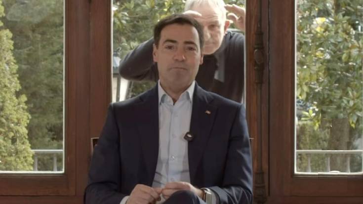 Jose Luis Kortak urte amaierako hitzaldiarekin lagun du Imanol Pradales lehendakaria