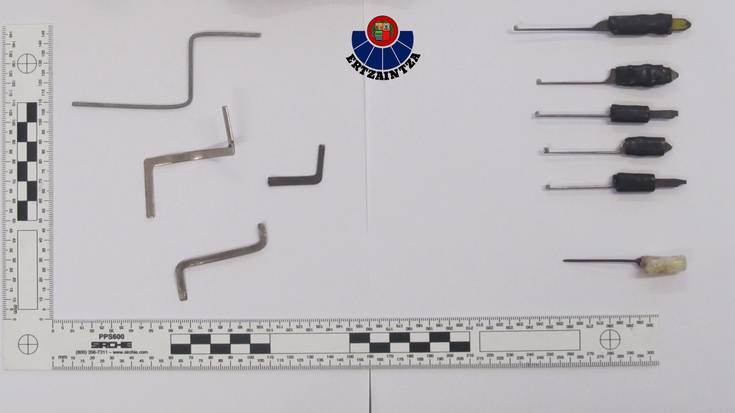 Hiru lagun atxilotu dituzte hainbat lapurreta leporatuta