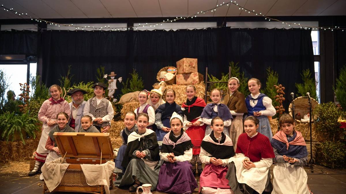 Euria egingo badu, Azoka Plazan izango dira Olentzero eta Mari Domingi