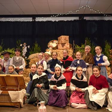 Olentzero eta Mari Domingiren etorrera