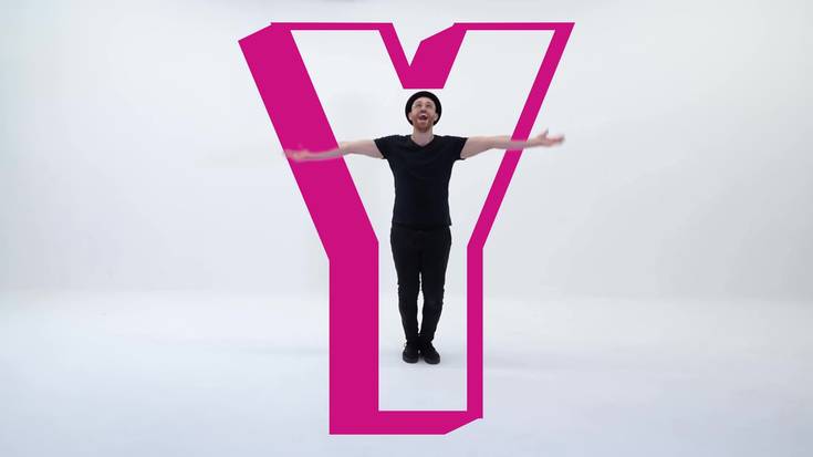 Astinduren emanaldiko koreografia, bideoan