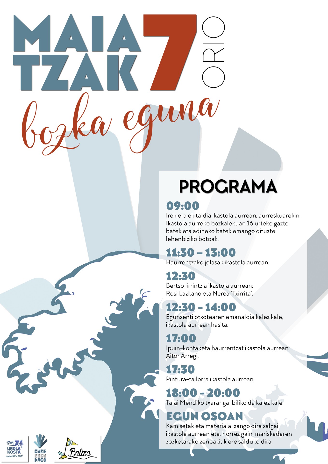 Maiatzaren 7ko programa