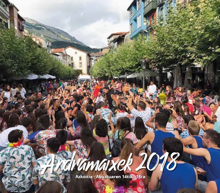2018ko andramaixetako egitaraua, egunez egun