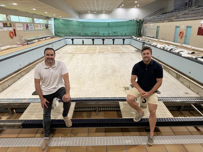 Abian dira kiroldegiko igerileku handiaren konponketa eta berrikuntza lanak