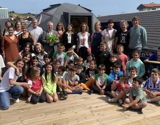 Zumaiena Ikastolan garatutako hidroponia proiektua aurkeztu dute