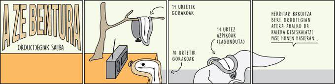 'Oroimenaren iraupena', Enoken gaurko zintan