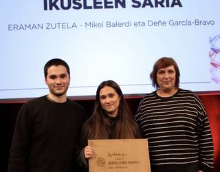 Deñe Garcia Bravok eta Eire Mayak sariak jaso dituzte Huhezinema jaialdian