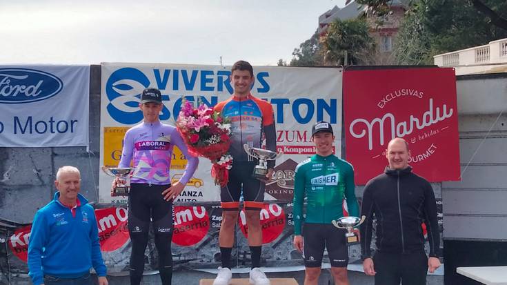 Mathieu Dupek irabazi du Zumaiako XV. Txirrindularitza Saria