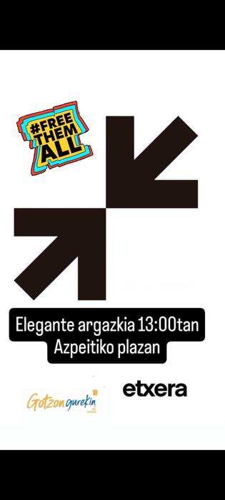 Preso, iheslari e6a deportatuen eskubideen aldeko Elegante argazkia