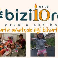 Erakusketa: 'Bizilore, 10 urte ametsak egi bihurtuz'