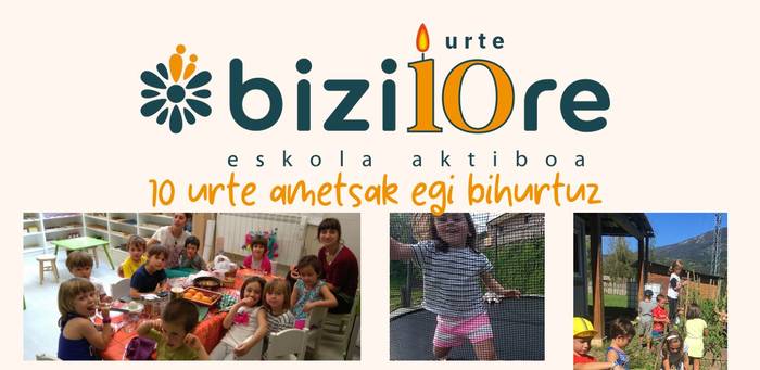 Erakusketa: 'Bizilore, 10 urte ametsak egi bihurtuz'