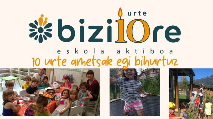 Erakusketa: 'Bizilore, 10 urte ametsak egi bihurtuz'