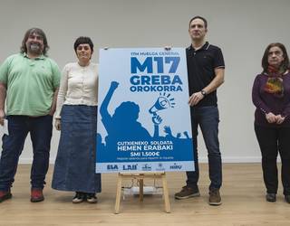 Greba orokorra antolatzeko asanbladak deitu dituzte sindikatuek eskualdean