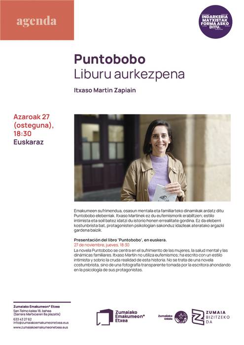 Liburu aurkezpena: 'Puntobobo'