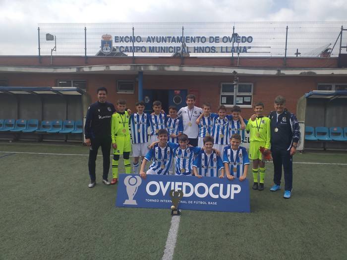 Lander Tejerak Oviedo Cup irabazi du Realarekin