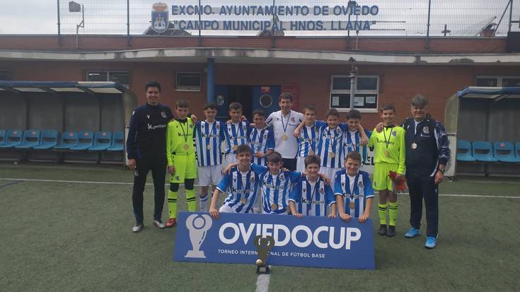 Lander Tejerak Oviedo Cup irabazi du Realarekin