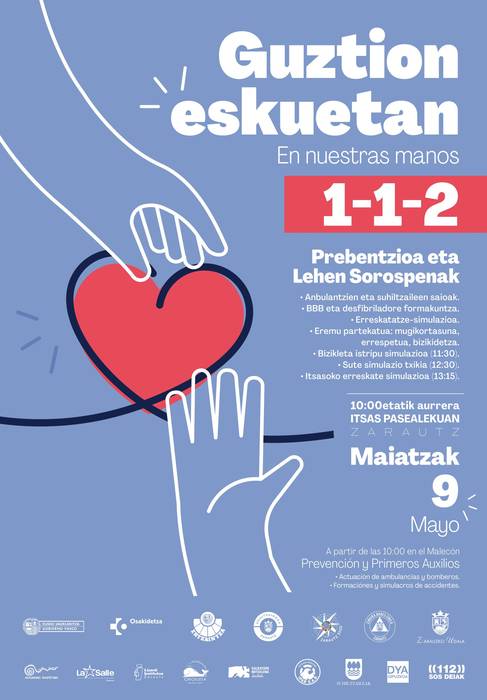 Jardunaldia: 'Guztion eskuetan' prebentzio eta lehen sorospen jardunaldia
