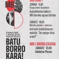 M8: Autodefentsa tailerra eta tertulia