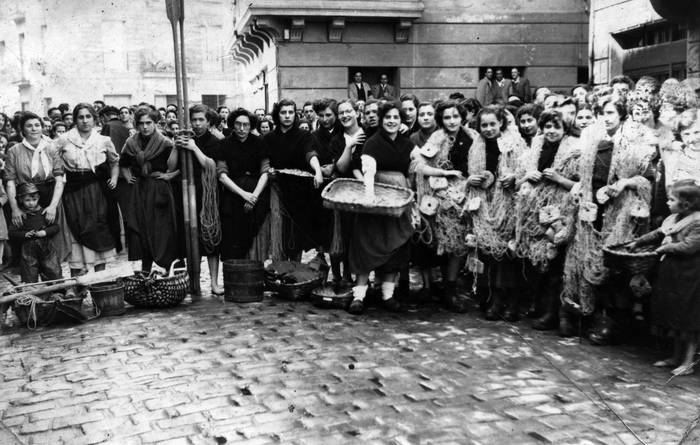 Sardinera taldea, Erribera kalean