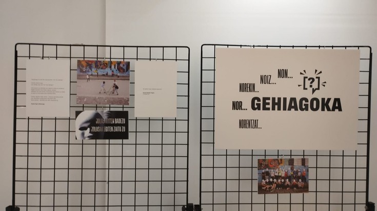 'Nor-Gehiagoka' erakusketa zabalduko dute bihar arratsaldean, Garoan