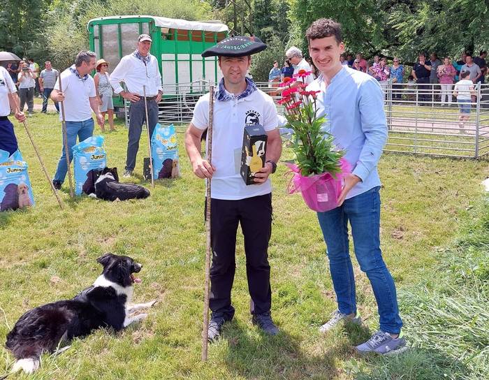 Gaizka Etxaniz eta 'Laster' nagusi, Zornotzako III. Ardi Txakur Txapelketan