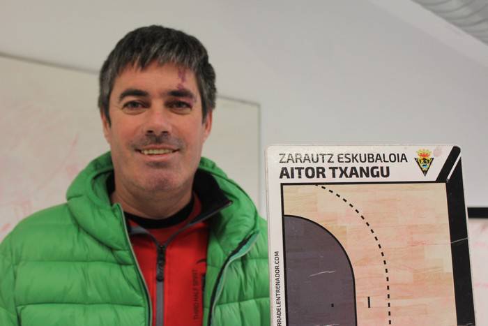 Aitor Urbitarte: "Entrenatzaile ona izateko nire maisua Josu Balentziaga izan da"