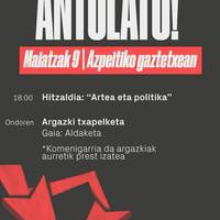Hitzaldia eta argazki lehiaketa