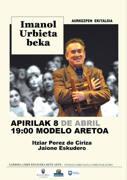 Imanol Urbieta bekaren aurkezpena