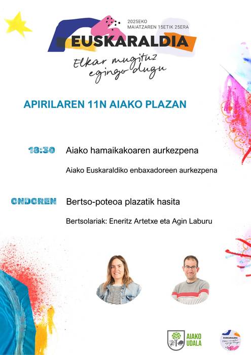 Aiako hamaikakoaren aurkezpena