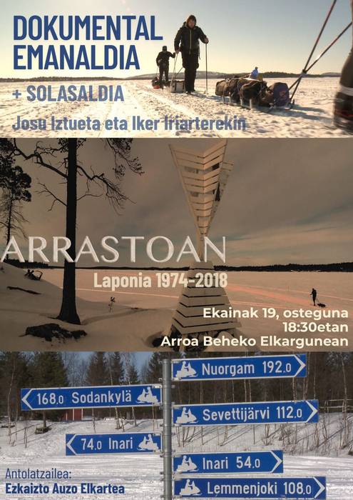 Zinema: 'Arrastoan. Laponia 1974-2018'