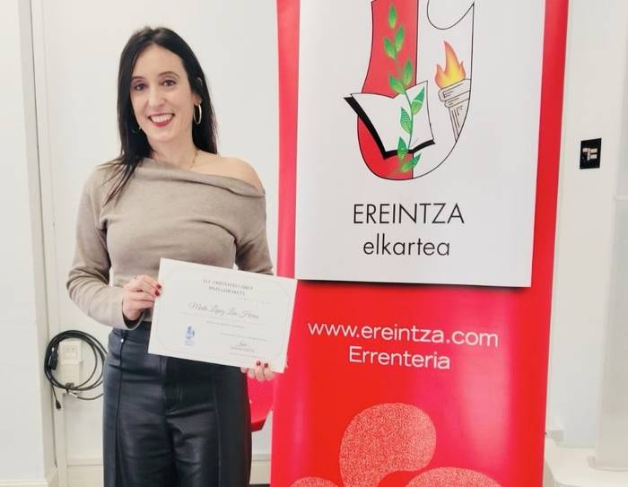 45. Errenteria Hiria Ipuin Lehiaketa irabazi du Maite Lopez idazleak