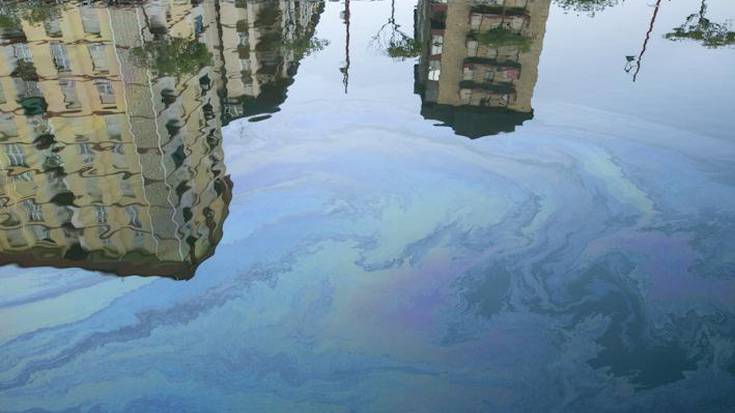 Argazkia: Gasoil isurketa errioan