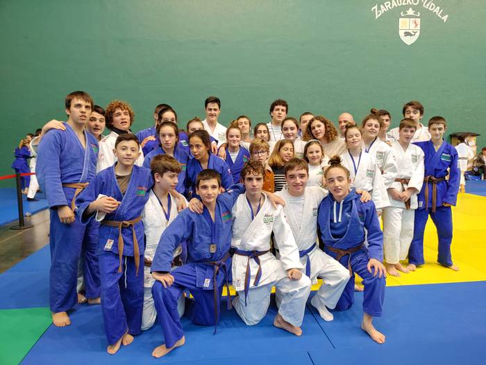 Hogei domina lortu ditu Judo Klub Lizardik Gipuzkoako Txapelketan