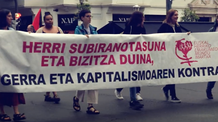 Kapitalismoari eta gerrari ez. Langileok gara alternatiba!