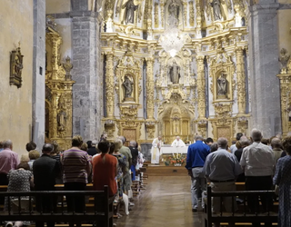 Bihar meza izango da Santa Klara elizan